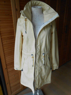 Schmuddelwedda Jacke S 36 164 NEU NP149 Regenjacke Regenmantel gelb Mantel Top