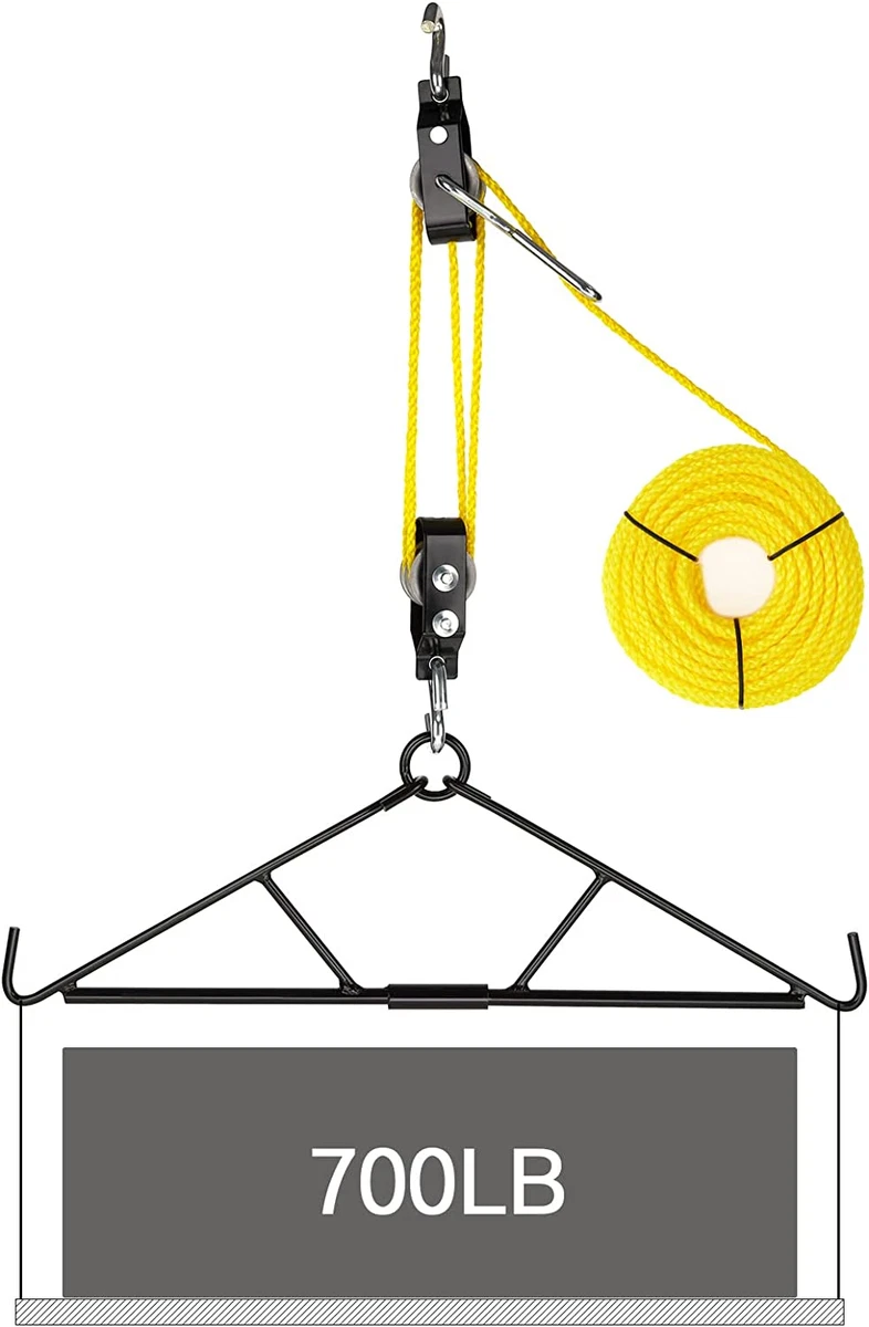 Pulley hoist sale system
