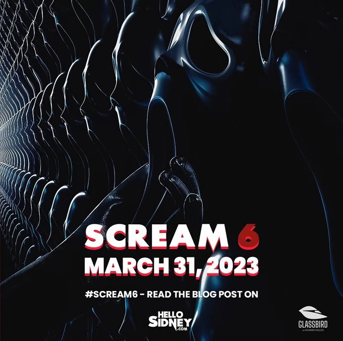 Scream 6 (2023) Movies Poster Wall Art Decor Home Print Full Size