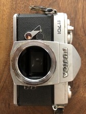 Fujica ST701 35mm Film Camera With Rextar 135mm 2.8 And Fujinon 55mm 1.8