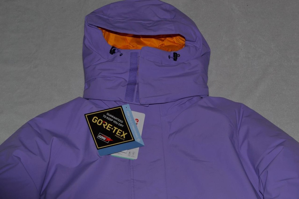 AUTHENTIC MARMOT GORE TEX MEN'S MAMMOTH PARKA PAISLEY PURPLE NEW