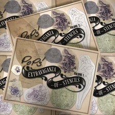 Pops' Extravaganza of Stencils: Vol. 1  2 Set