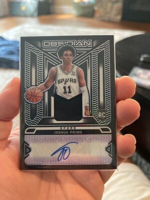 2021-2022 Panini Obsidian Joshua Primo SSP RC 20/35 = RPA Purple Etch SPUR