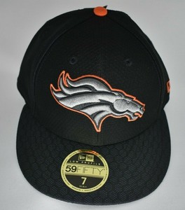 denver broncos fitted hats
