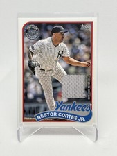 Nestor Cortes 2024 Topps Series 1 1989 Topps Baseball Relics Game Used
