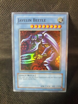 Yugioh Javelin Beetle PPO1-EN013 Super Rare Near Mint NM See Detailed Pics ***