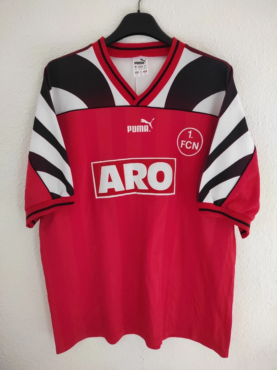Maillot Umbro 1. FC Nürnberg – Domicile Rouge, Taille 2XL – Occasion – Fabrication Türkiye