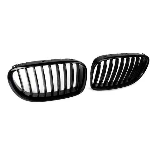For BMW F01 F02 F03 F04 2009-2015 2Pcs Gloss/Matte Black Front Bumper Grille ABS - Picture 5 of 20