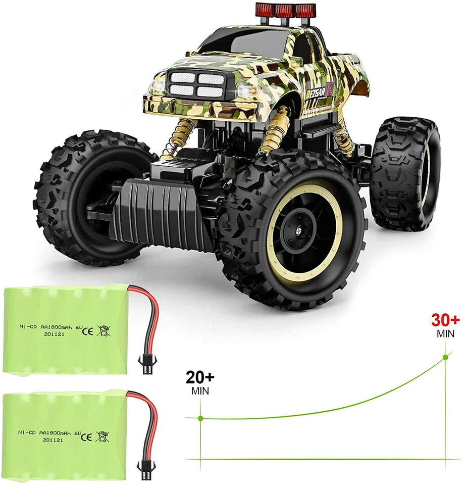 2 Stücke Akku 6V 1800mAh Batterie SM-2P Stecker mit USB Ladekabel für RC Auto - Bild 2 von 4
