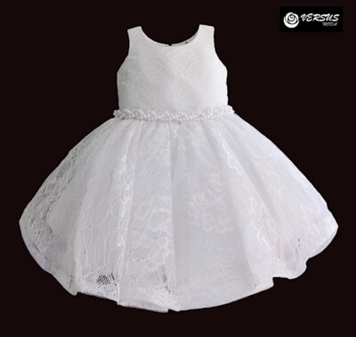 Mädchen Kleid Festkleid Taufe Geburtstag Girl Party Dress DGZF044B