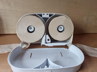 B. Evolution Dispensor Evolution Micro Twin Toilet Roll Dispenser | eBay UK