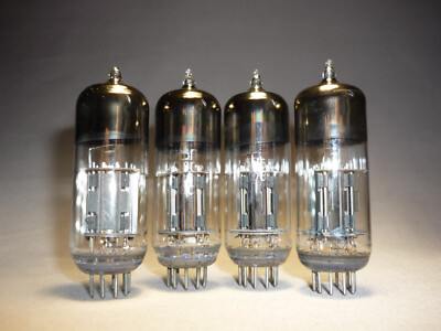 4pcs. 6N6P / 6Н6П Double triode NEW. DATE I...III-1980 ~ E182CC, 7119, 5786WA