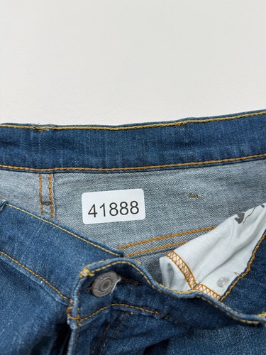 Levi's 569 Bermuda Shorts Men's 38 Blue Denim 5-Pocket Stretch Zip Fly Beach - Picture 6 of 6
