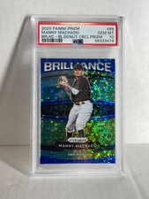 2020 Panini Prizm Brilliance  Blue Donut Circle /199 Manny Machado PSA 10 POP 1