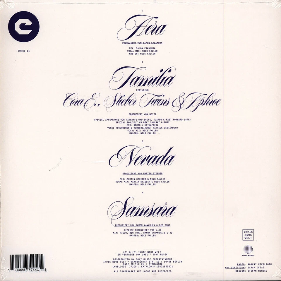 Curse - Aera EP Black Vinyl Edition (2025 - Original) - Bild 2 von 2