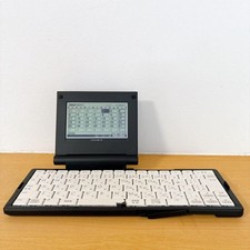 KING JIM Pomera DM5 Digital Memo foldable Keyboard LCD 4inch Tested used