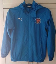 Puma Blackpool FC Showerproof Training Jacket Size 11-12 Years 32" Chest
