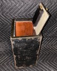 1850s-60s Herring Safe subtreasury lock box orig  key 2 position bolt WALL Safe — photo 10