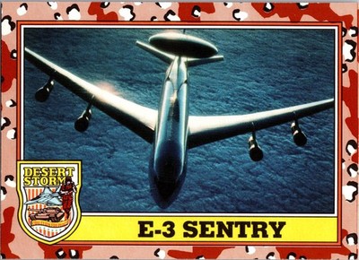 1991 Topps Desert Storm #226 E-3 Sentry
