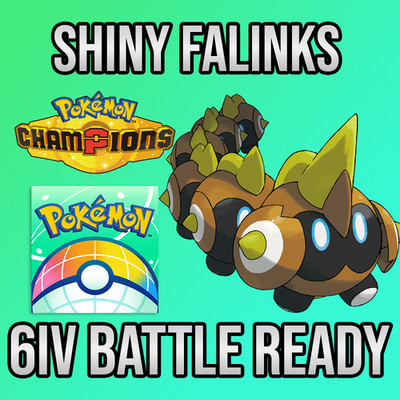  6IV  Shiny Falinks Battle Ready   Pokemon Champions   Pokemon Home