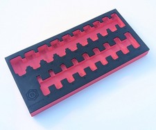Britool EVA foam deep impact socket 3/8" dr. drive tool box organiser tray rack