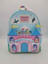 Loungefly G1 My Little Pony Dream Castle Mini Backpack Bag purse Tags
