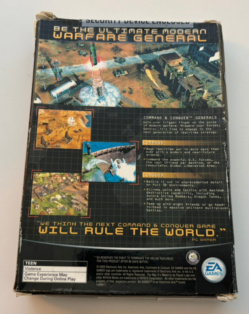 Command & Conquer: Generals (PC, 2003) for sale online | eBay