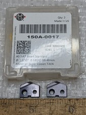 NIB 150A-0017 17/32" ALLIED SPADE DRILL INSERT BIT. AMEC S. COBALT QTY OF 2 NEW