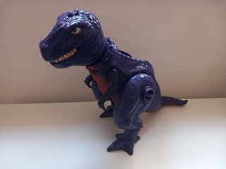 MotU He Man 80er Powers of Grayskull TYRANTISAURUS REX ohne Zubehör aber TOP Zus