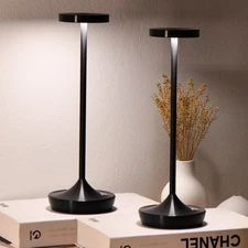 2 Pack Led Cordless Rechargeable Waterproof Table Lamp(Battery Operated Touch...