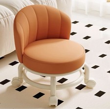 Virzen Rotating Stool Pulley Stool Swivel  Chair, Little Low Small Stools Wheels
