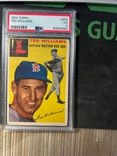 1954 Topps Ted Williams PSA 3 HOF #250 Red Sox