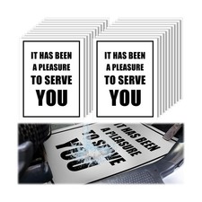 Tondiamo 200 Pcs 15 x 20 Inch Waterproof Car Paper Floor Mats Disposable Floo...