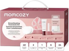 Momcozy 73pc Postpartum Breastfeeding Kit Nursing Pads Milk Storage Bags