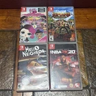 Nintendo Switch Lot 4 Games Unravel Two, Bakugan, Terraria, Just DANCE 2022