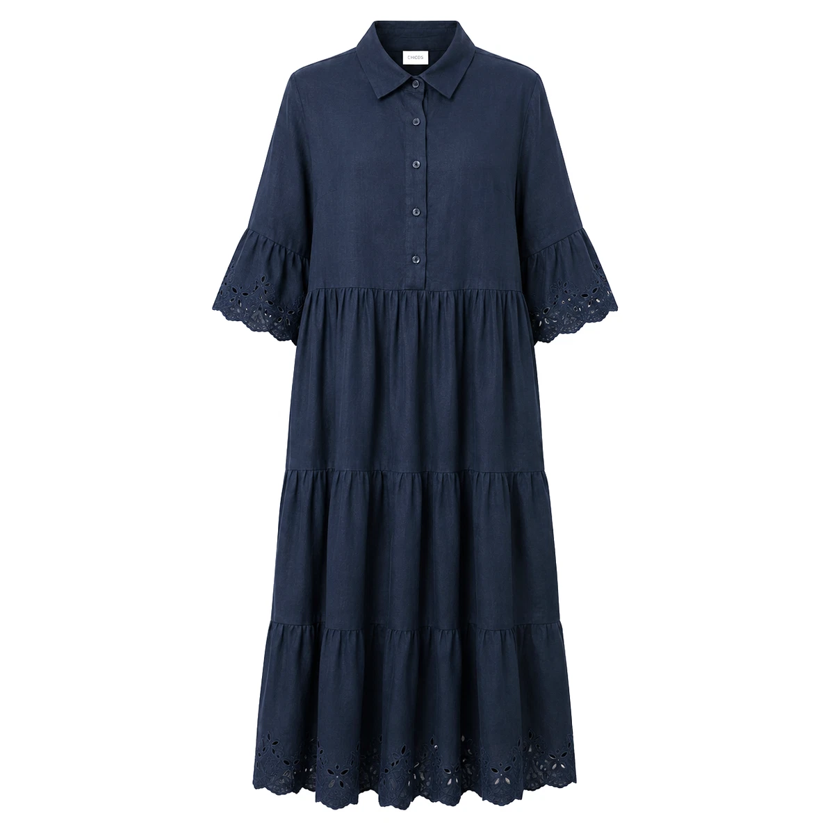 a line linen dresses for women Plus Size