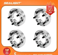 4Pcs 25mm 1" Inch | Wheel Spacers | 4x108 to 4x108 (4x4.25) | 12X1.5 For Ford