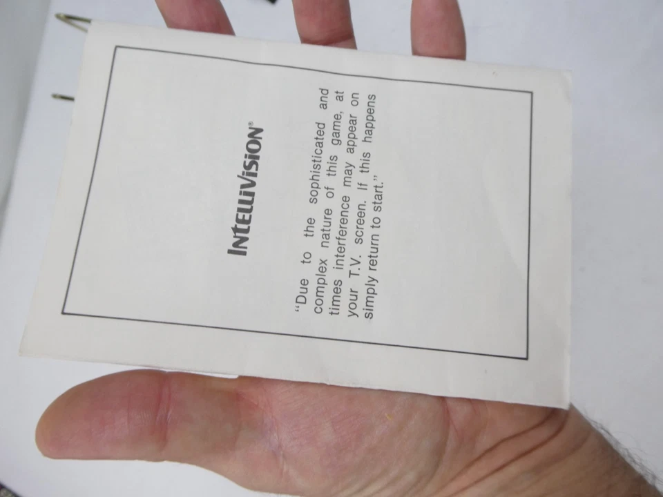 world championship baseball (Intellivision, 1982) Missing overlays Working - Image 4 of 4