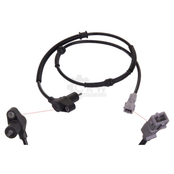 ABS Sensor Raddrehzahl DrehzahlfüHler Hinten FüR CitroëN Xsara Picasso Berlingo-image