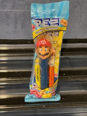 Pez Singles- Nintendo- Mario B, Mint in Bag