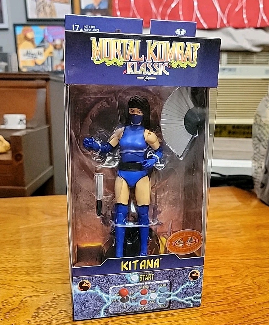 CraftA 花梨瘤 McFarlane Mortal Kombat Klassic KITANA PLATINUM 7