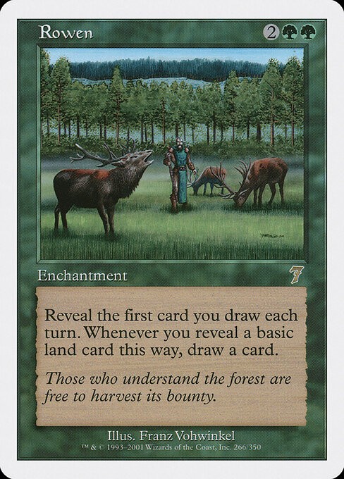 Rowen NonFoil Seventh Edition 266 NM MTG