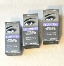 Lot of 3x Bausch+Lomb Lumify Redness Reliever Eye Drops 0.08 oz (2.5mL) - Sealed