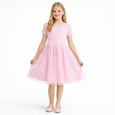 Wonder Nation Pink Frost Tulle Tutu Dress Girls XL 14-16 Plus New NWT