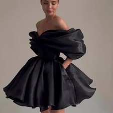 Homecoming Dresses Short Formal Party Gowns Off Shoulder Cocktail Evening Wear