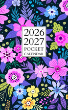 pocket calendar 2026-2027 for purse: 2-Year Small Size From January 2026 To Dece