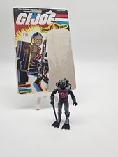 GI JOE ARAH 1985 COBRA EELS 100  COMPLETE W  FULL CARDBACK HASBRO VINTAGE  B