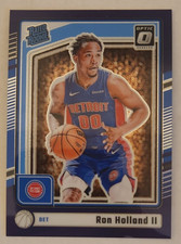 Ron Holland II 2024-25 Donruss Optic Rated Rookie Purple Prizm RC