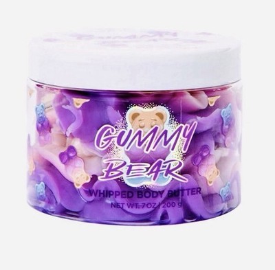 Delicious Gummy Bear Whipped Body Body, Scented sugar Chrystal s & Candied Fruit