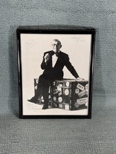 Debbie Reynolds Personally Owned George Burns Framed Photograph